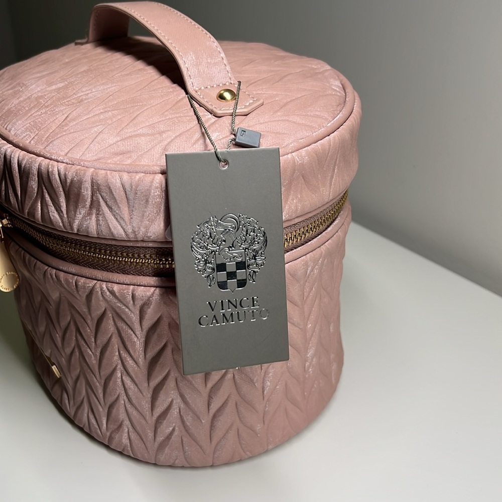 🎀 Pink vanity bag train case - Picture 4 of 9